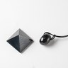 Shungite Pendant + Pyramid Set