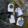 Round Shungite Pendant (v3)