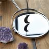 Shungite Pendant Moon Crescent