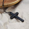 Shungite Cross Pendant