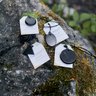 Round Shungite Pendant Necklace